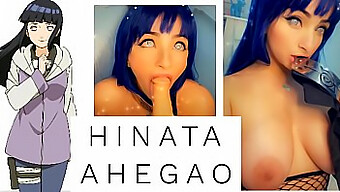 หน้าอกใหญ่ของ Hinata Ahegao ได้รับการเลียควยในวิดีโอร้อนนี้