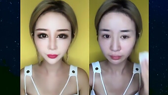 A Comparison Of Applying And Removing Makeup