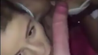 Two Girls Share A Single Mouthful Of Cock In Cfnm Video