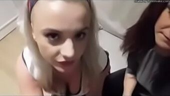 Lesbian Threesome With Big Ass