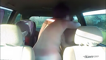 Homemade Video Of A Married Couple Having Sex In A Car