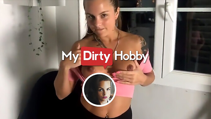 Kinky Arya Laroca'S Hete Pijpbeurt En Cumshot Op De Pik Van Haar Buurvrouw - Mydirtyhobby