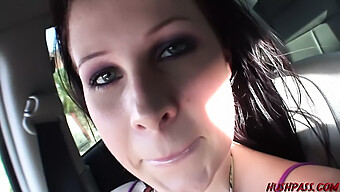 Busty Gianna Michaels Gives A Blowjob In A Van Before Getting Fucked