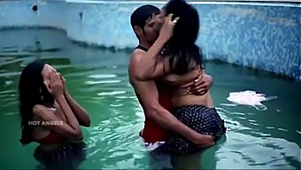 Busty Indian Wife And Friend Enjoy A Wet And Wild Threesome