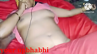 18-Year-Old Indian Girl Shows Off Her Big Tits And Bisexual Side