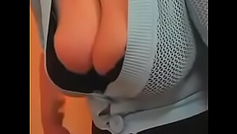 Watch A Busty Milf With Big Natural Breasts In Retro Clothing