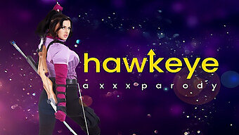 Brown Haired Beauty Hawkeye Kate Bishop Shows Off Her Big Natural Tits In Virtual Reality