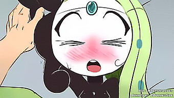 Meloetta'S Fetish For Cartoon Porn Leads To Steamy Pov Sex With Her Trainer