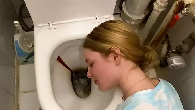 Teen Gets Humiliated And Covered In Cum In Homemade Video