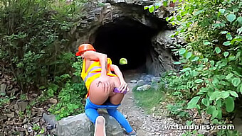 Claudia Macc'S Outdoor Pissing And Masturbation Session With Dildo