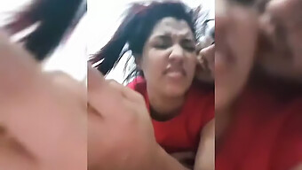 Remaja Coklat 18+ Mendapat Kontol Besarnya Dikocok Oleh Blowjob Brutal Amatir