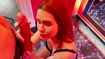 Yeni Instagram Modeli Kaira Love, Ev Yapımı Videoda Pov Bir Sakso Çekiyor