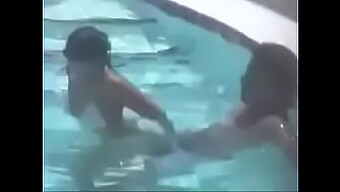 Wet And Wild: Bikini Couple'S Anal Adventure In The Pool