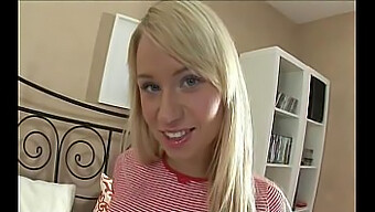 Blonde Teen Craves Anal Pleasure In Homemade Video