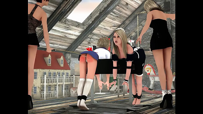 Spanking Sore Losers On 3d.Com