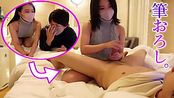 Erstes Handjob-Erlebnis Eines Japanischen Teen-Amateurs Mit Weiblicher Ejakulation