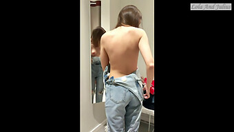 Voyeuristic Video Of Me Getting Naked In Fitting Room