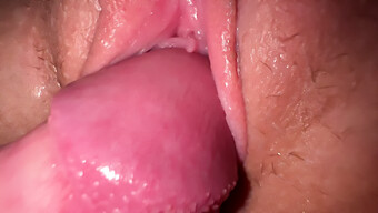 Close-Up Cumshot Of 18-Year-Old With Tight Pussy